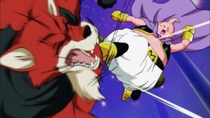79 - Basil, o Chutador do Universo Nove vs. Majin Boo, do Universo Sete!!